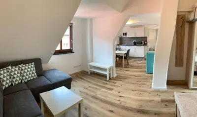 Küche/Küchenzeile in der Unterkunft Ferienhaus Moritz