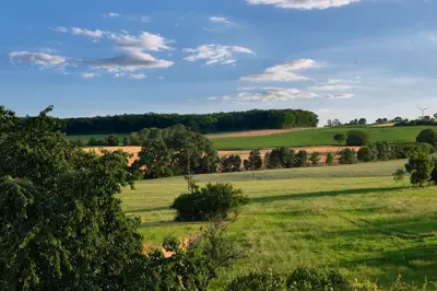 Naturlandschaft in der Nähe der Ferienwohnung