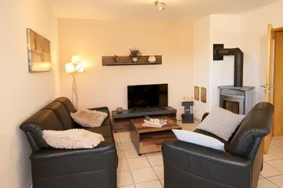 TV/Unterhaltungsangebot in der Unterkunft Ferienwohnung Panorama-Blick