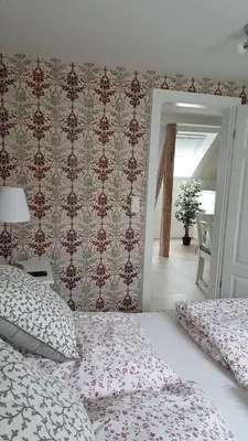 Ein Bett oder Betten in einem Zimmer der Unterkunft Ferienhaus BARFLY