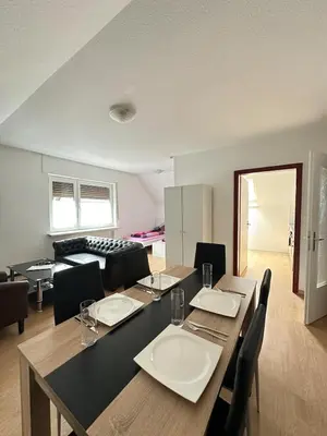 Ein Bett oder Betten in einem Zimmer der Unterkunft Holiday Apartment Adenau
