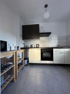 Küche/Küchenzeile in der Unterkunft Ferienwohnung EIRA