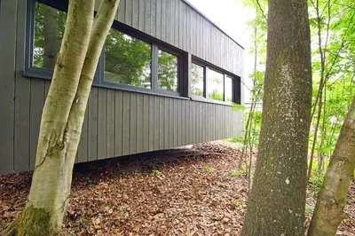 Grundriss der Unterkunft Architektur Ferienhaus Eifel SUITE17