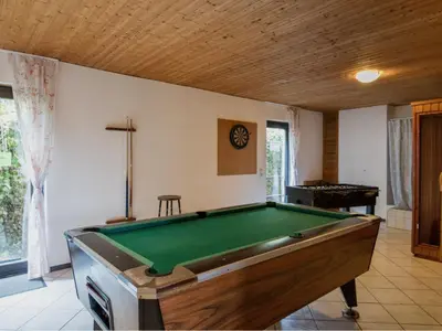 Ein Billardtisch in der Unterkunft Apartment Eifelnatur - Haus 2-1 by Interhome