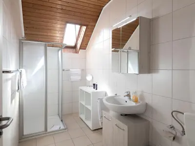 Ein Badezimmer in der Unterkunft Apartment Eifelnatur - Haus 2-2 by Interhome