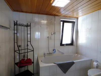 Ein Badezimmer in der Unterkunft Relaxen am Eifelbach