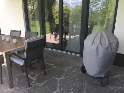 Ein Sitzbereich in der Unterkunft Appartement Elzerland