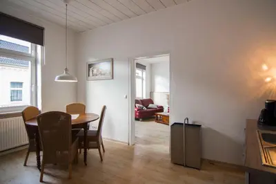 Ein Sitzbereich in der Unterkunft Ferienwohnung „Markus“