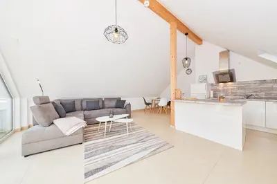 Küche/Küchenzeile in der Unterkunft Ferienwohnung Bella Vista