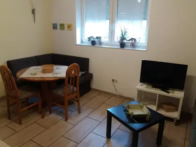TV/Unterhaltungsangebot in der Unterkunft Ferienwohnung Reuter