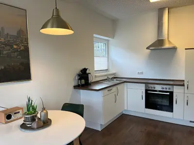 Küche/Küchenzeile in der Unterkunft Ferienwohnung2 Daun