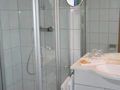 Ein Badezimmer in der Unterkunft Hotel Winzerverein