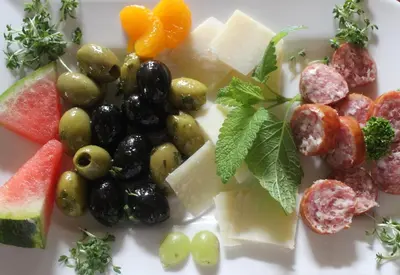 Essen im Hotel oder in der Nähe