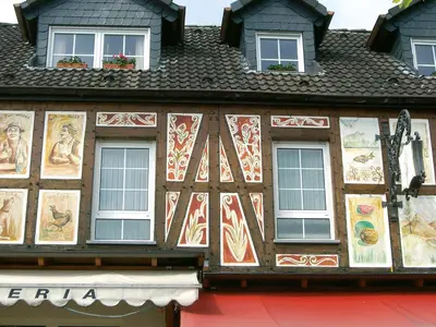Das Gebäude in dem sich das Hotel befindet