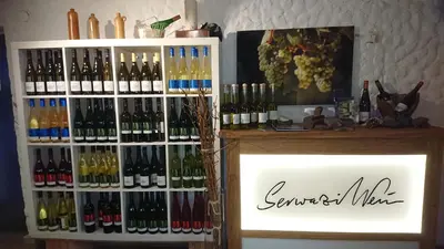 Getränke in der Unterkunft Ferienweingut SerwaziWein