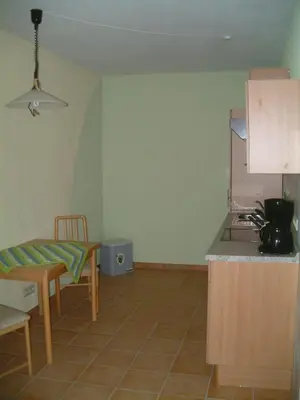 Küche/Küchenzeile in der Unterkunft Ferienwohnung Hermann