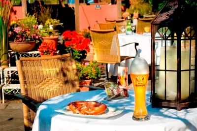 Essen im Hotel oder in der Nähe