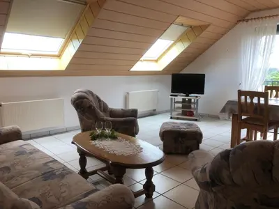 TV/Unterhaltungsangebot in der Unterkunft Ferienwohnung Irmgard Ewald