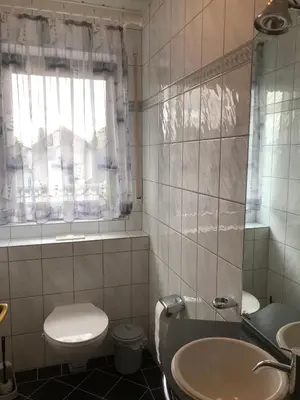 Ein Badezimmer in der Unterkunft Ferienwohnung Irmgard Ewald