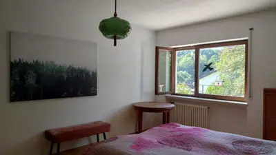 Ein Bett oder Betten in einem Zimmer der Unterkunft Lichtblick