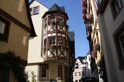 Das Gebäude in dem sich das Gasthaus befindet