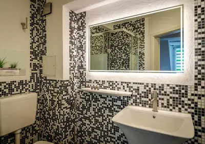 Ein Badezimmer in der Unterkunft MoselUnion - 