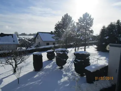 Ferienhaus Schöne Aussicht im Winter
