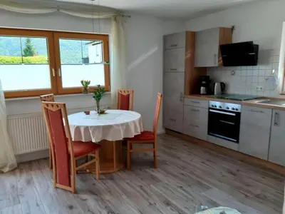 Küche/Küchenzeile in der Unterkunft Ferienappartement Lieser