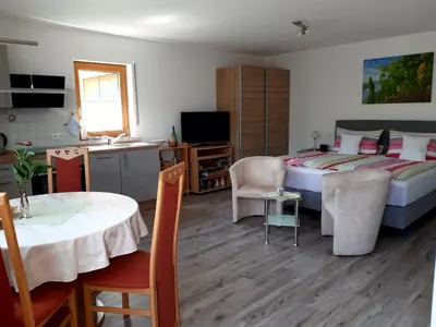 TV/Unterhaltungsangebot in der Unterkunft Ferienappartement Lieser