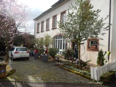 Ein Garten an der Unterkunft Apartment Altes Winzerhaus