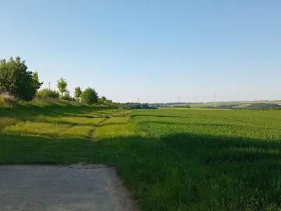 Naturlandschaft in der Nähe der Ferienwohnung