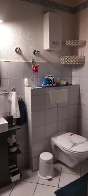 Ein Badezimmer in der Unterkunft Trixi
