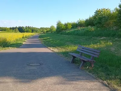 Naturlandschaft in der Nähe der Ferienwohnung