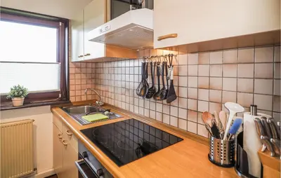 Küche/Küchenzeile in der Unterkunft Ferienhaus 21 In Thalfang