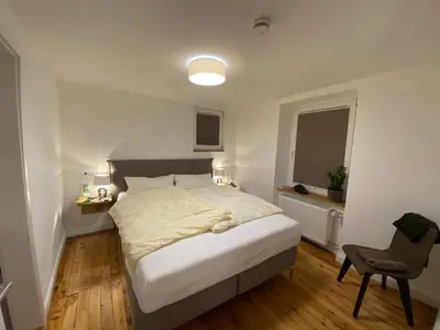 Ein Bett oder Betten in einem Zimmer der Unterkunft Schlössje