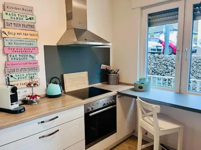 Küche/Küchenzeile in der Unterkunft Mosel Quartier 32