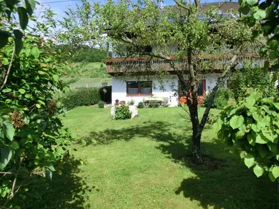Ein Garten an der Unterkunft Weingut Hirschen Enkircherweg