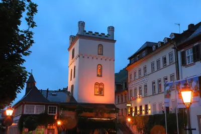 Das Gebäude in dem sich das Hotel befindet