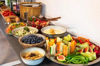 Essen in der Pension oder in der Nähe