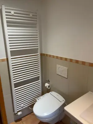 Ein Badezimmer in der Unterkunft Ferienhaus Sprink Vulkaneifel