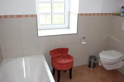 Ein Badezimmer in der Unterkunft Ferienhaus Sprink Vulkaneifel