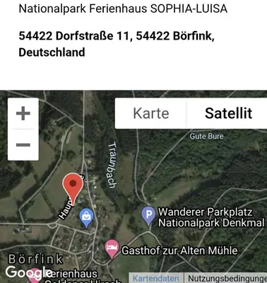 Grundriss der Unterkunft Nationalpark Ferienhaus SOPHIA-LUISA
