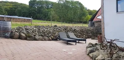 Ein Garten an der Unterkunft Waldhaus Nearby Nürburgring