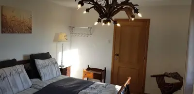 Ein Bett oder Betten in einem Zimmer der Unterkunft Waldhaus Nearby Nürburgring