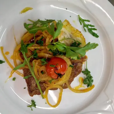 Essen in der Pension oder in der Nähe