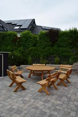 Grundriss der Unterkunft hunsruecker-fewo - Die Erlebnishütte - 2 Ferienwohnungen im Hunsrück in Unzenberg