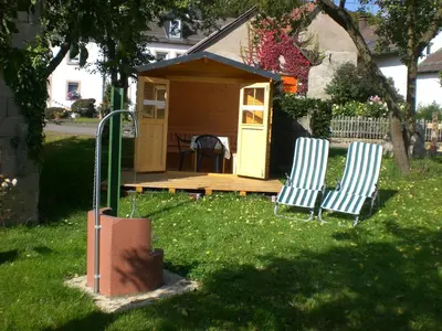 Ein Garten an der Unterkunft Ferienhof An der Lay
