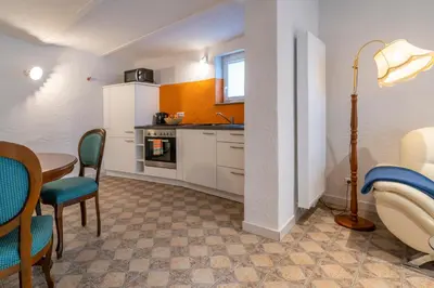 Küche/Küchenzeile in der Unterkunft Schusters Haus - Ferienhaus