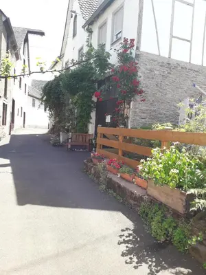 Ein Garten an der Unterkunft Ferienapartment Luise