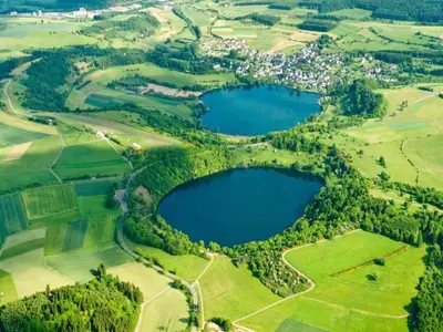 Naturlandschaft in der Nähe des Ferienhauses
